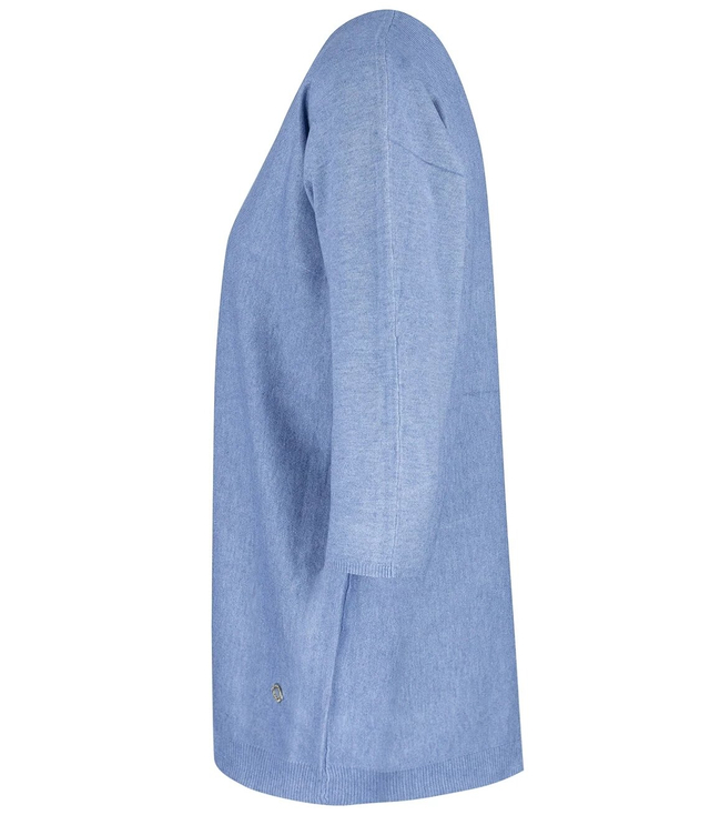 Classic warm women's heart sweater ROSALIA