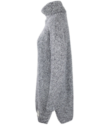 LONG SWEATER Turtleneck tunic