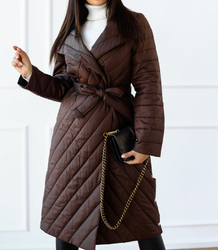 Women's Transitional Quilted Elegant Coat NATALIA