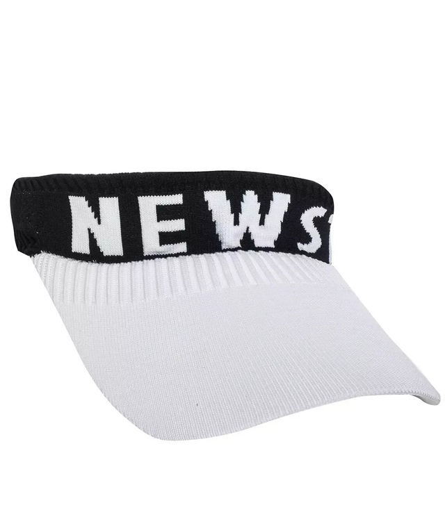 Fabric visor with elastic band NEWST