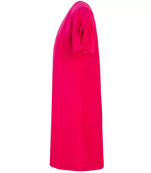 Elegancka prosta sukienka rozkloszowana mini