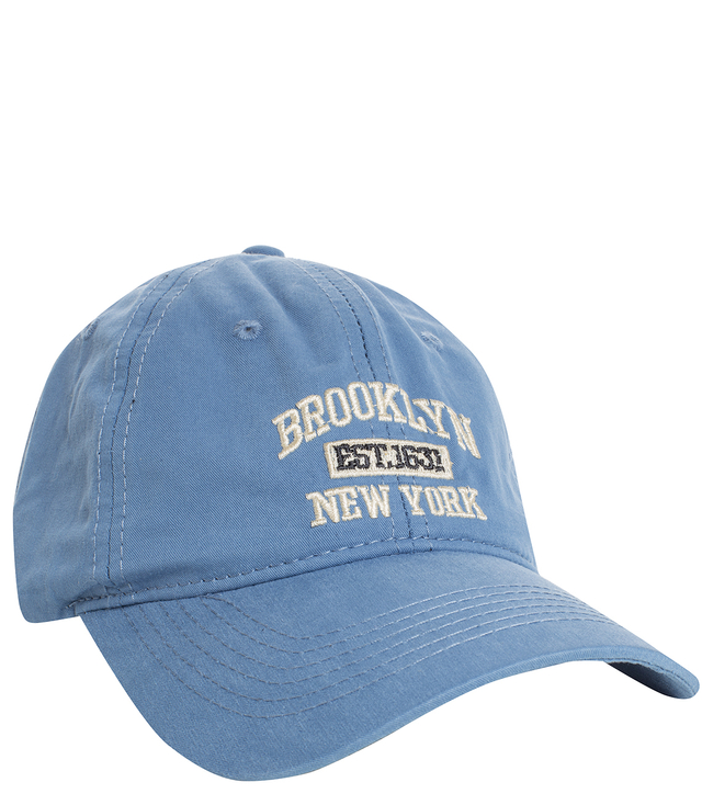 Unisex baseball cap with BROOKLYN embroidery