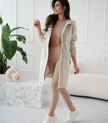 Women's trench coat transitional parka VICTORIA