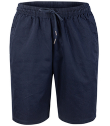 Men's single color cotton shorts with pockets
