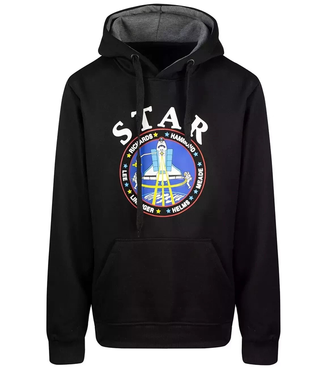 Hoodie with STAR kangaroo print