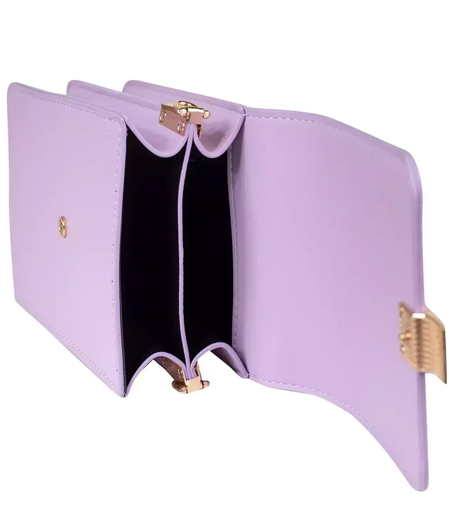 A small smooth sachet bag with a flap for the phone