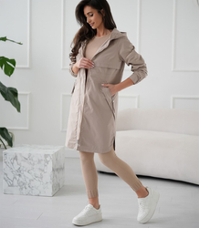 Women's trench coat transitional parka VICTORIA