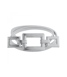Women's belt with decorative buckle for dresses