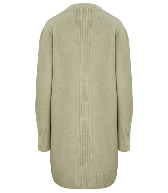 Ciepły miękki DŁUGI kardigan sweter BASIC