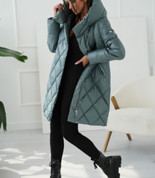 Warm women's winter coat Quilted Insulated MELANIA