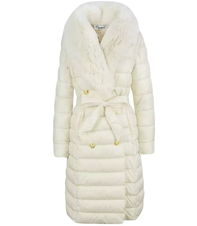 Quilted jacket coat sleeveless 4W1 FUR