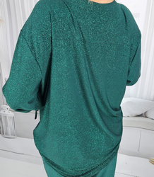 Elegant shirt Tunic oversize Brocade Loose Stylish PENELOPA