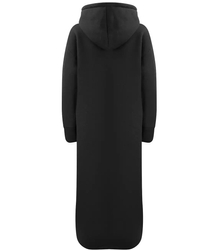 Ciepła bluza damska dresowa Oversize Sukienka Bawełniana Kaptur