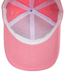 Children's baseball cap decorated with plastic bunny