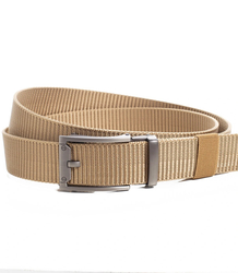 Universal men's belt 125/3.5 cm Metal clip buckle