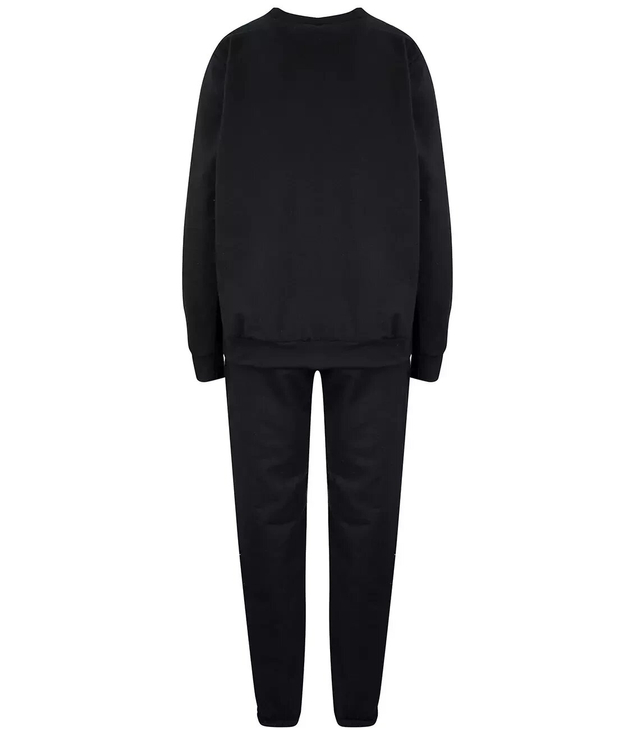 Komplet dresowy dres bluza + spodnie jednokolorowy Bawełna Ciepły