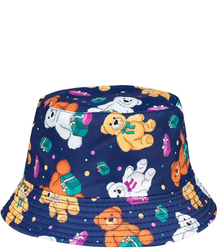 Children&#39;s reversible colorful bucket hat