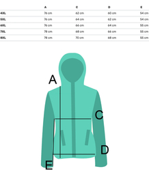 Men's PLUS SIZE quilted jacket with detachable hood