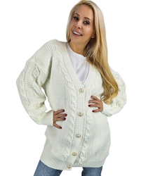 Warm, fashionable, loose women's sweater MATYLDA