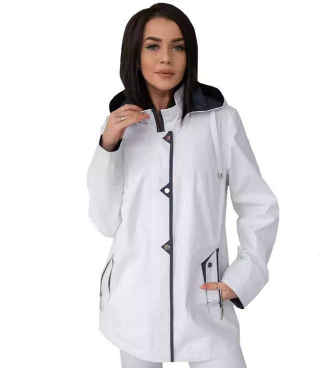 Women's transitional hooded jacket AGATA