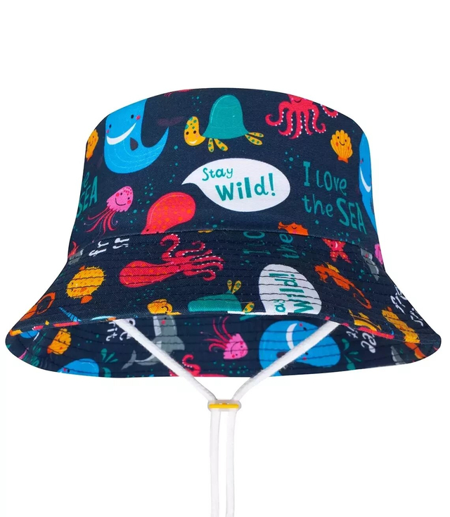 Hat cap BUCKET HAT children's print