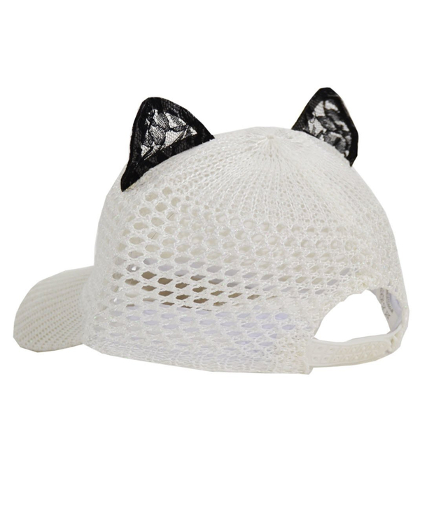 Cat ears baseball cap