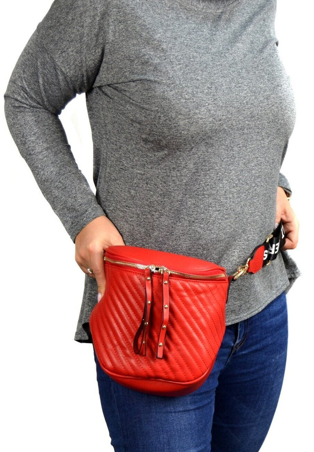 A large hipster crossbody bag