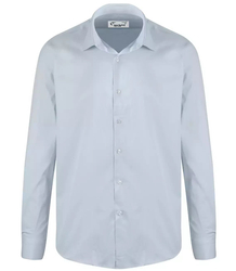 Men's plain slim fit collar shirt