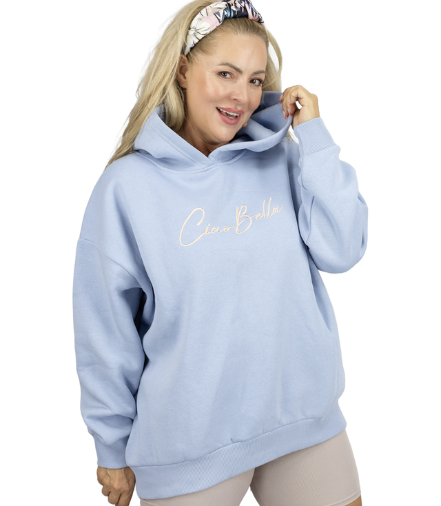 Women's warm hoodie CIAO BELLA