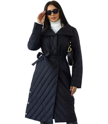 Women's Transitional Quilted Elegant Coat NATALIA