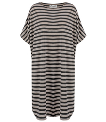 Sukienka tunika plus size w paski casual KALINDA