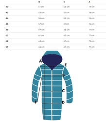 Damska kurtka ciepła przejściowa Elegancka Kaptur Na jesień MAGDA