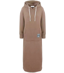 Long sweatshirt oversized tracksuit dress