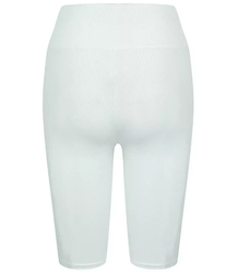 Krótkie legginsy prążkowane plus size Eleganckie ELA