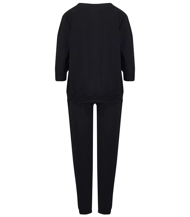 Tracksuit, pants, sweatshirt, one-color set