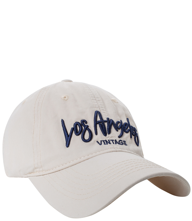 Unisex baseball cap with LOS ANGELES embroidery