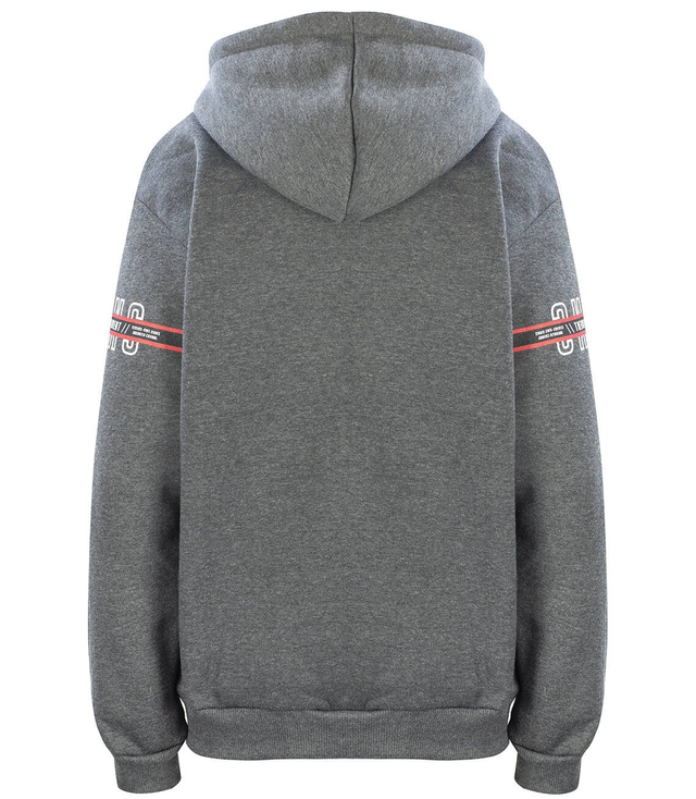 Ciepła męska bluza kaptur oversize CONFIDENT