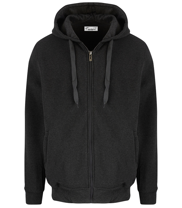 Men's warm, thick sweatshirt with a hood