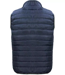 Quilted men's short sleeveless vest