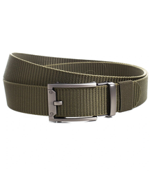 Universal men's belt 125/3.5 cm Metal clip buckle