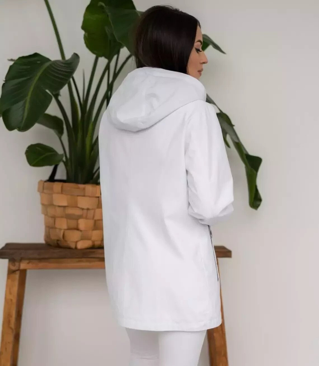 Women's transitional hooded jacket AGATA