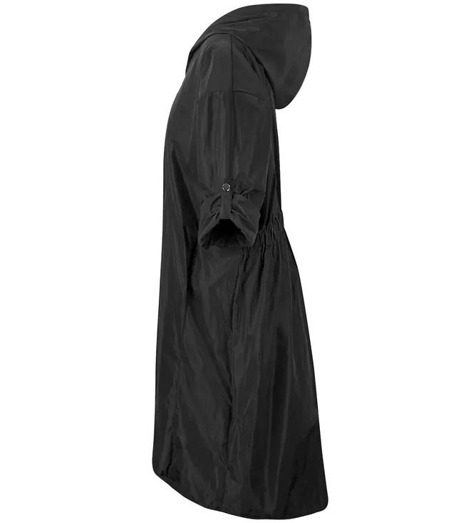 Parka jacket coat hood fashionable cut