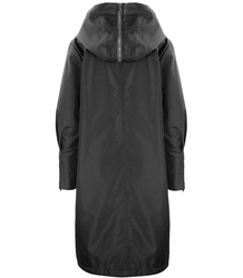 Women's transitional oversize hood coat