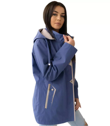 Women's transitional hooded jacket AGATA