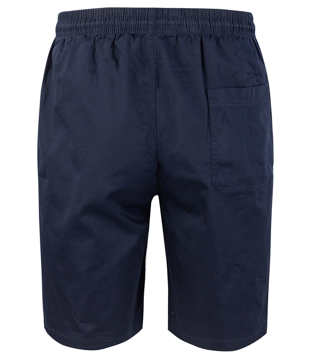Men's single color cotton shorts with pockets