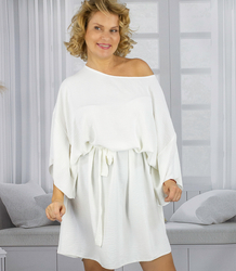 Airy butterfly tunic dress tied at waist DREAM