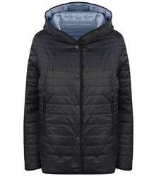 REVERSIBLE transition jacket Quilted short