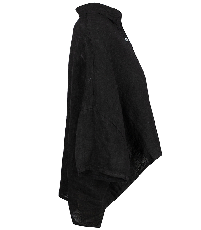 Linen oversize set of kultoy pants and short shirt LAILA