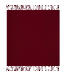 One-color shaik shawl with tassels STELLA