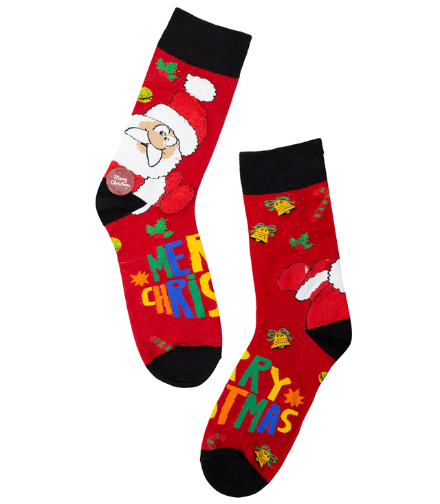 Men's Christmas socks - winter, warm, Christmas patterns
